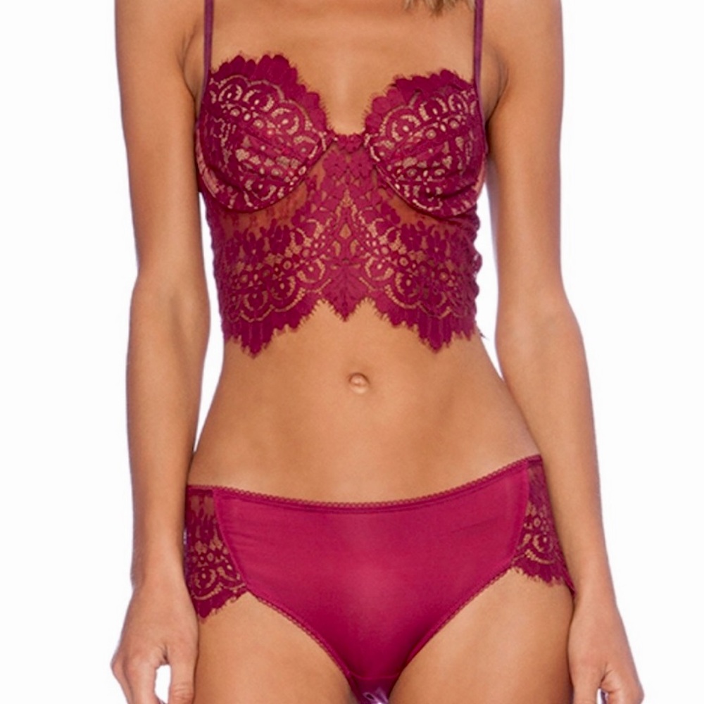 For love and lemons Faye lace bralette